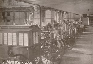 Et hjørne av Rio Fire Brigades hovedkvarter, 1914 av Unbekannt