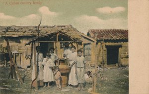 En cubansk landfamilie, 1908 av Unbekannt