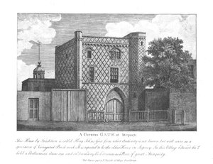 En nysgjerrig port ved Stepney, 1791 av Unbekannt