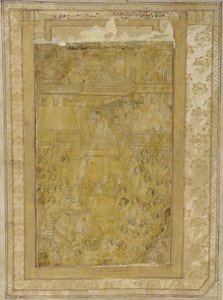En Darbar fra Jahangir, tidlig på 1600-tallet. av Unbekannt