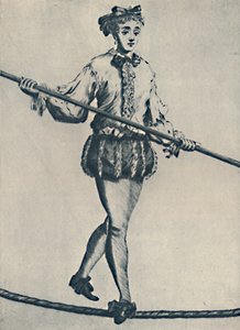 En berømt tight-rope Walker fra det syttende århundre, 1942 av Unbekannt