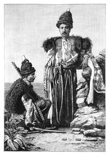 En kurdisk herre, 1895 av Unbekannt