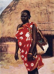 En Lendu-kvinne, 1912 av Unbekannt