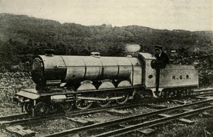 A Locomotive of the Ravenglass and Eskdale Railway, c1930. av Unbekannt
