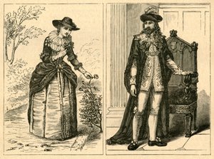 A Lord Mayor and his Lady Middle of Seventeenth Century, 1897. av Unbekannt
