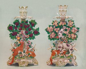 Et par Chelsea-lysestaker, 1700-tallet av Unbekannt