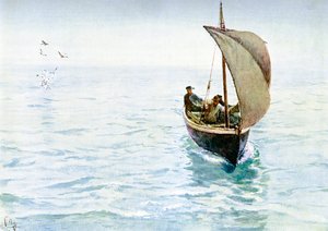 En skisse, 1900 av Unbekannt