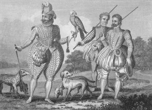 En idrettsmann fra det 16. århundre, c1798. av Unbekannt