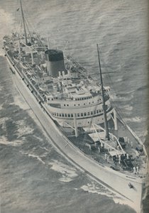 Et Twin-Screw motorskip, Stirling Castle bygget av Harland og Wolff, 1937 av Unbekannt
