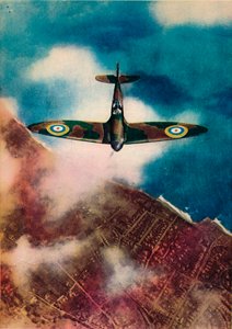 En Vickers Supermarine Spitfire, 1940 av Unbekannt