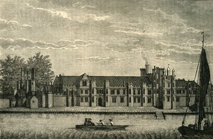 En utsikt over det gamle kongelige palasset kalt Placentia, c1878. av Unbekannt