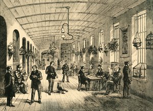 En avdeling i Bethlehem sykehus, c1878. av Unbekannt