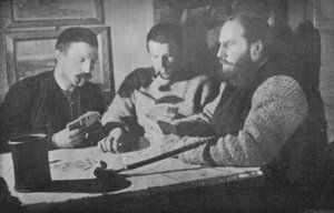 En whist-fest i salongen. 15. februar 1895, 1897 av Unbekannt