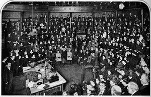 Et foredrag ved Royal Institution, London, c1903 1903 av Unbekannt