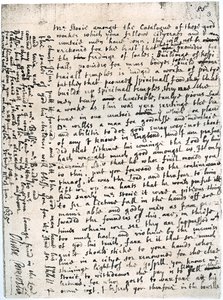 Et brev til en Mr Storie av Oliver Cromwell, St Ives, 11. januar, 1635-1636, 1899 av Unbekannt