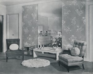 Et moderne soverom inspirert av kineserne, 1942 av Unbekannt