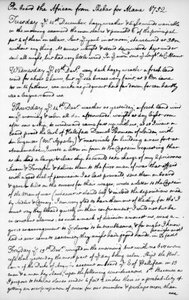 En side fra tidsskriftet til John Newton, 1750-1754 1965 av Unbekannt