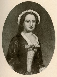 Et portrett av en ung jente i Philadelphia, c1760, 1937. av Unbekannt