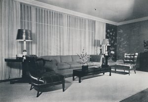Et rom arrangert av Lord & Taylor i New York, 1942 av Unbekannt