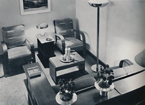 En del av stuen, 1936 av Unbekannt