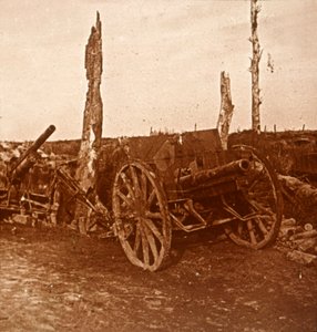 Forlatte kanoner, c1914-c1918 av Unbekannt