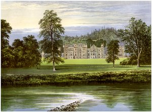Abbotsford, Roxburghshire, Skottland, hjemmet til Scott-familien, c1880 av Unbekannt