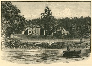 Abbotsford, fra elven, 1898. av Unbekannt
