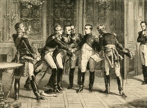 Abdikasjon av Napoleon Bonaparte, 1815, 1890. av Unbekannt