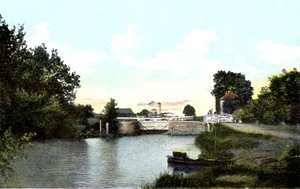 Abingdon Lock, Oxfordshire, 20. århundre av Unbekannt