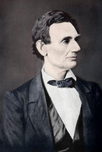 Abraham Lincoln, USAs 16. president, 1860-tallet, 1933 av Unbekannt