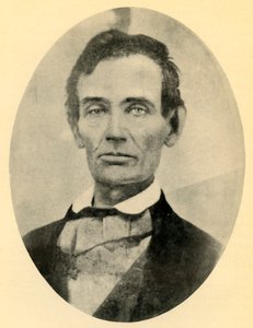 Abraham Lincoln, 1858, 1930. av Unbekannt