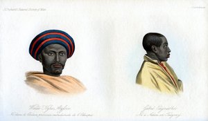 Abessiniske portretter, 1848 av Unbekannt
