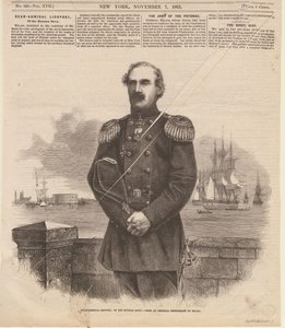 Admiral Stepan Stepanovich Lesovsky 1816-1866 i New York, 1863. av Unbekannt