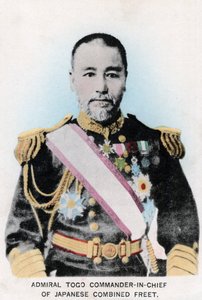 Admiral Togo, øverstkommanderende for den japanske kombinerte flåten, c1903-1905 av Unbekannt