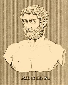 Adrian, 76–138 e.Kr., 1830. av Unbekannt