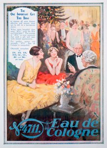 Annonse for 4711 Eau de Cologne, 1928 av Unbekannt