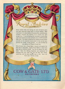 Annonse for Cow & Gate Ltd., 1951 av Unbekannt