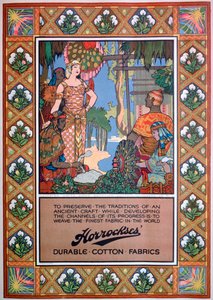 Annonse for Horrockses-stoffer, 1920 av Unbekannt