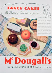 Annonse for McDougalls mel, 1935 av Unbekannt