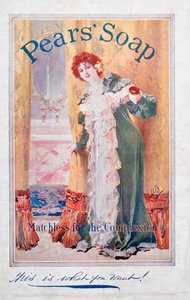 Annonse for Pears-såpe, 1906 av Unbekannt
