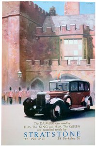 Annonse for Stratstone-bilforhandlere, 1935 av Unbekannt