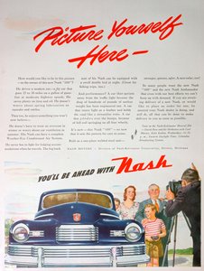 Annonse for Nash 600-bilen, 1946 av Unbekannt