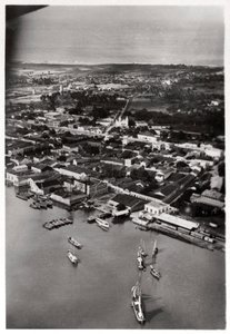 Luftfoto av Natal, Sør-Afrika, fra en Zeppelin, 1930 1933 av Unbekannt