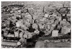 Luftfoto av New Cairo, Egypt, fra en Zeppelin, 1931 1933 av Unbekannt