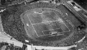 Luftfoto av Stamford Bridge, stadion til Chelsea Football Club, London, c1922 av Unbekannt