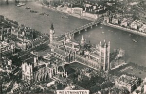 Luftfoto av Westminster, 1939 av Unbekannt