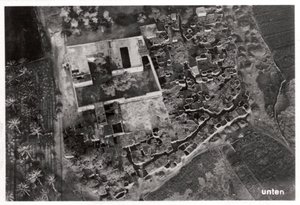 Luftfoto av en landsby, Egypt, 1931 1933 av Unbekannt