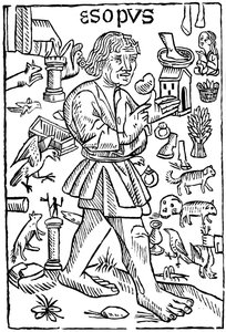 Aesop, 1400-tallet 1893 av Unbekannt