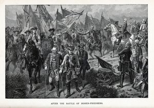 Etter slaget ved Hohenfriedberg, 1882 av Unbekannt