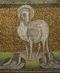 Agnus Dei, bysantinsk, original fra 1900-tallet datert 600-tallet. av Unbekannt